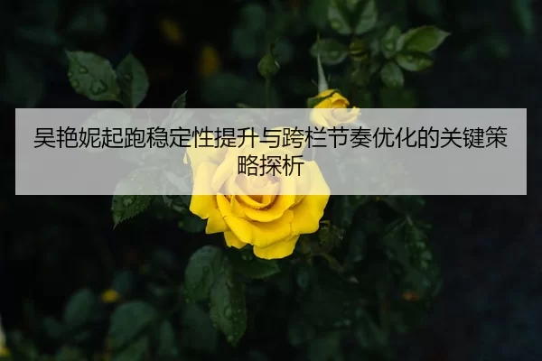 吴艳妮起跑稳定性提升与跨栏节奏优化的关键策略探析